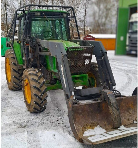 John Deere 6220 SE +Quicke +Igland twin - Lesní technika: obrázek 3 John Deere 6220 SE +Quicke +Igland twin - Lesní technika: obrázek 3