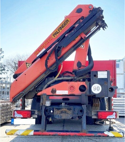 MAN 6m TGM 18.340 +Palfinger 12001 radio - Nákladní automobil valníkový/ Plošinový, Auto s hydraulickou rukou: obrázek 5 MAN 6m TGM 18.340 +Palfinger 12001 radio - Nákladní automobil valníkový/ Plošinový, Auto s hydraulickou rukou: obrázek 5