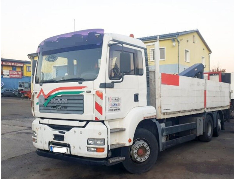 MAN 6x2 EUR4 TGA 26.430 BL crane REMOTE - Nákladní automobil valníkový/ Plošinový, Auto s hydraulickou rukou: obrázek 2 MAN 6x2 EUR4 TGA 26.430 BL crane REMOTE - Nákladní automobil valníkový/ Plošinový, Auto s hydraulickou rukou: obrázek 2