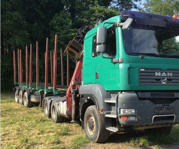 MAN TGA 33.480 - Lesovůz, Auto s hydraulickou rukou: obrázek 1 MAN TGA 33.480 - Lesovůz, Auto s hydraulickou rukou: obrázek 1