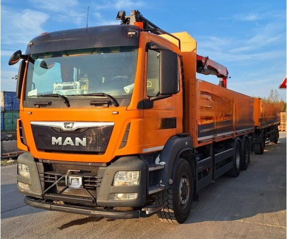 MAN TGS 26.440 - Nákladní automobil valníkový/ Plošinový, Auto s hydraulickou rukou: obrázek 4 MAN TGS 26.440 - Nákladní automobil valníkový/ Plošinový, Auto s hydraulickou rukou: obrázek 4