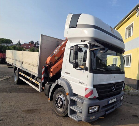 Mercedes-Benz 8m Axor 1824 - Nákladní automobil valníkový/ Plošinový, Auto s hydraulickou rukou: obrázek 2 Mercedes-Benz 8m Axor 1824 - Nákladní automobil valníkový/ Plošinový, Auto s hydraulickou rukou: obrázek 2