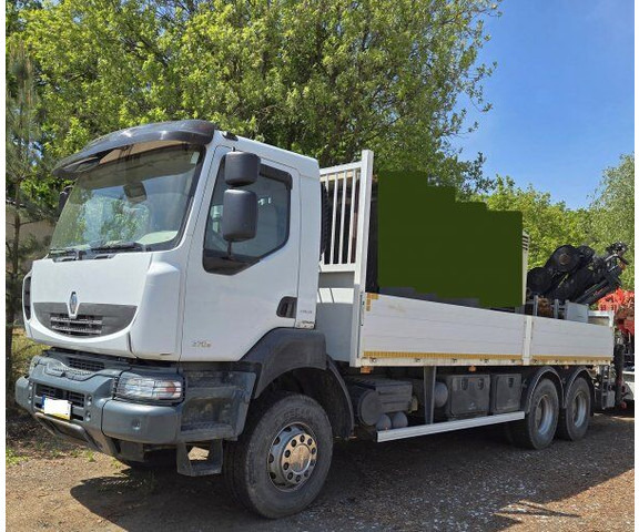 Renault Kerax 370 dxi - Nákladní automobil valníkový/ Plošinový, Auto s hydraulickou rukou: obrázek 1 Renault Kerax 370 dxi - Nákladní automobil valníkový/ Plošinový, Auto s hydraulickou rukou: obrázek 1