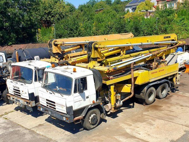 Schwing 2x! 25m BPL 601 +6x6 Tatra 815 (DOCS/KFZ MACHINE +1 no docs/kein - Autočerpadlo: obrázek 1 Schwing 2x! 25m BPL 601 +6x6 Tatra 815 (DOCS/KFZ MACHINE +1 no docs/kein - Autočerpadlo: obrázek 1