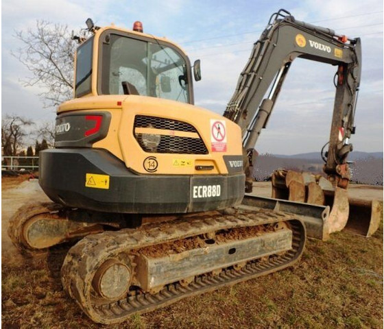 Volvo ECR 88 D - Mini rýpadlo: obrázek 1 Volvo ECR 88 D - Mini rýpadlo: obrázek 1
