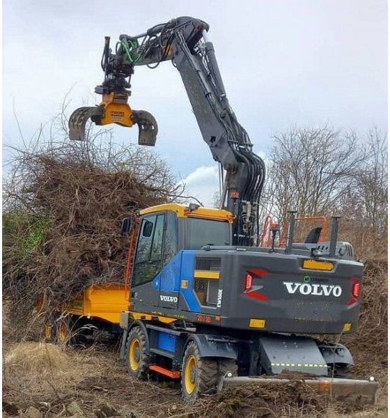 Volvo EW 160 E +(EST) Humus - Kolesové rýpadlo: obrázek 4 Volvo EW 160 E +(EST) Humus - Kolesové rýpadlo: obrázek 4