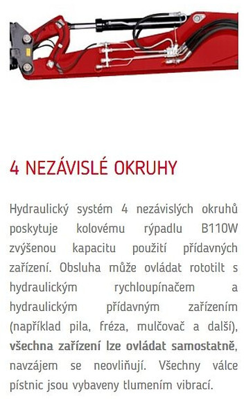 Yanmar B110 W - Kolesové rýpadlo: obrázek 4 Yanmar B110 W - Kolesové rýpadlo: obrázek 4