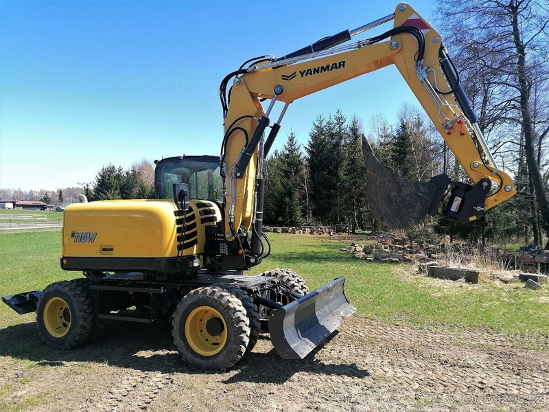 Yanmar B110 W - Kolesové rýpadlo: obrázek 1 Yanmar B110 W - Kolesové rýpadlo: obrázek 1