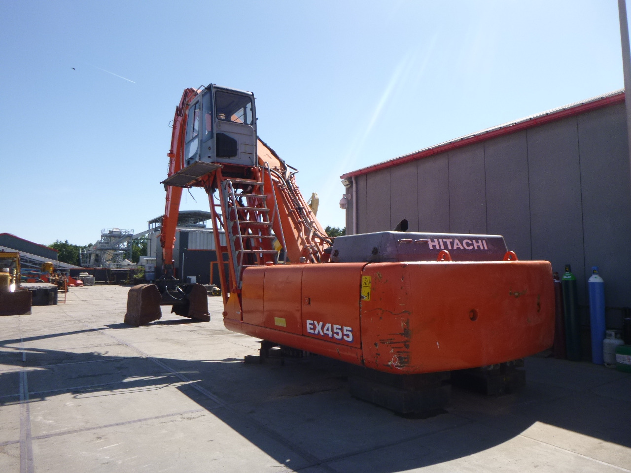 FIAT-HITACHI EX455 Stationary dock/ship material handler - Překládkové rypadlo: obrázek 3 FIAT-HITACHI EX455 Stationary dock/ship material handler - Překládkové rypadlo: obrázek 3