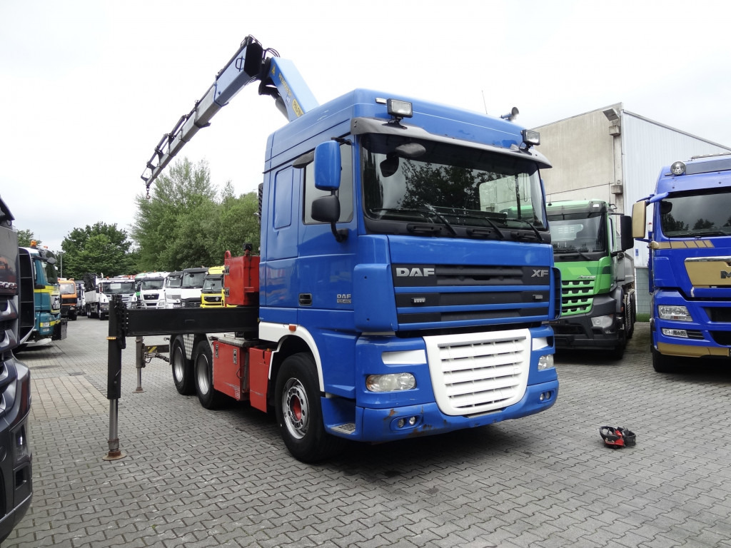 Auto s hydraulickou rukou, Tahač Daf XF105 460 6X2 Palfinger PK 34002: obrázek 9