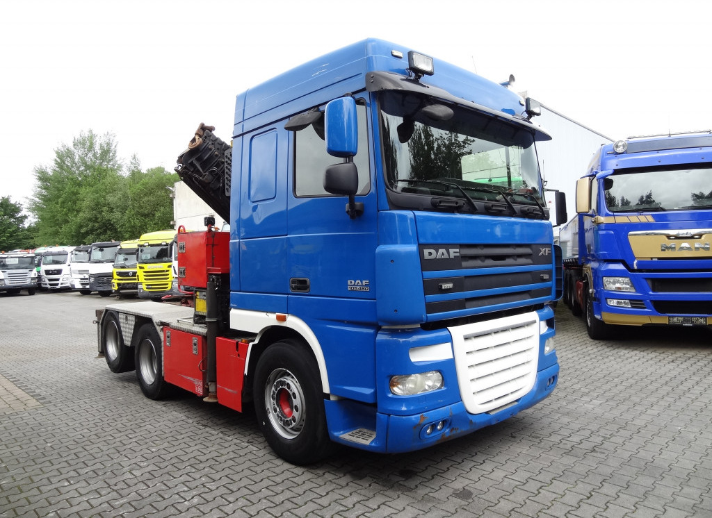 Auto s hydraulickou rukou, Tahač Daf XF105 460 6X2 Palfinger PK 34002: obrázek 12