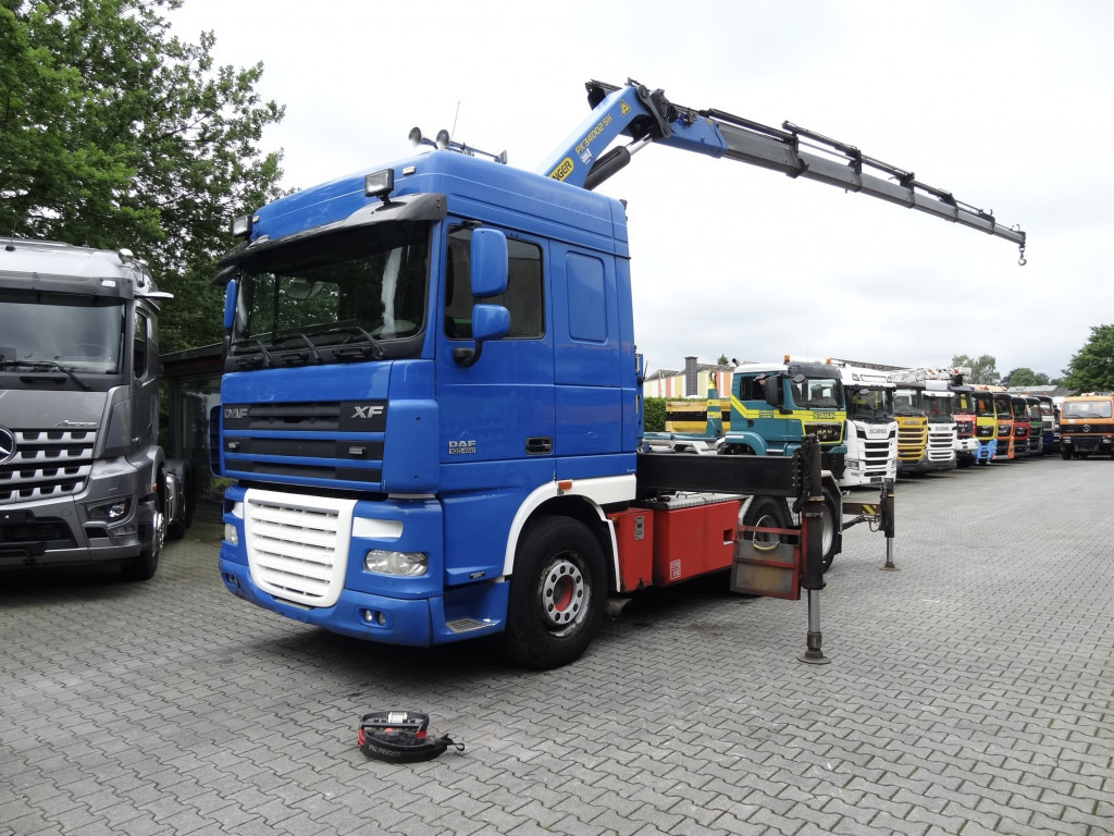 Auto s hydraulickou rukou, Tahač Daf XF105 460 6X2 Palfinger PK 34002: obrázek 8