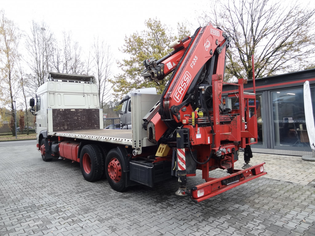 Auto s hydraulickou rukou, Nákladní automobil valníkový/ Plošinový Daf XF440 6X2 Fassi 235 mit Jib bis 24.50 Meter: obrázek 11