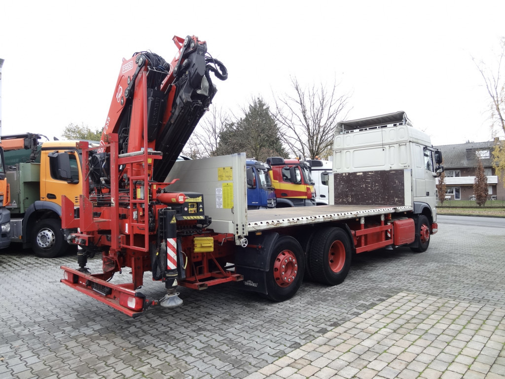 Auto s hydraulickou rukou, Nákladní automobil valníkový/ Plošinový Daf XF440 6X2 Fassi 235 mit Jib bis 24.50 Meter: obrázek 10