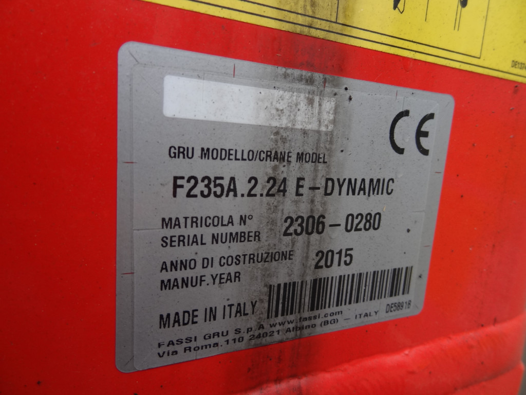 Daf XF440 6X2 Fassi 235 mit Jib bis 24.50 Meter leasing Daf XF440 6X2 Fassi 235 mit Jib bis 24.50 Meter: obrázek 6