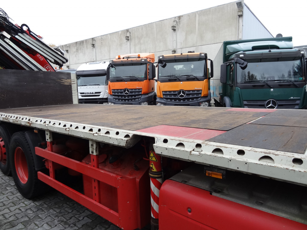 Auto s hydraulickou rukou, Nákladní automobil valníkový/ Plošinový Daf XF440 6X2 Fassi 235 mit Jib bis 24.50 Meter: obrázek 12