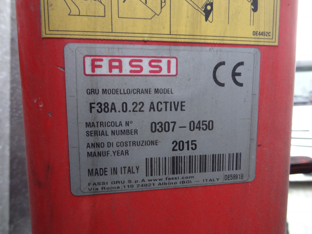 Iveco EuroCargo 120E25 Fassi F38 - Auto s hydraulickou rukou, Nákladní automobil valníkový/ Plošinový: obrázek 5 Iveco EuroCargo 120E25 Fassi F38 - Auto s hydraulickou rukou, Nákladní automobil valníkový/ Plošinový: obrázek 5