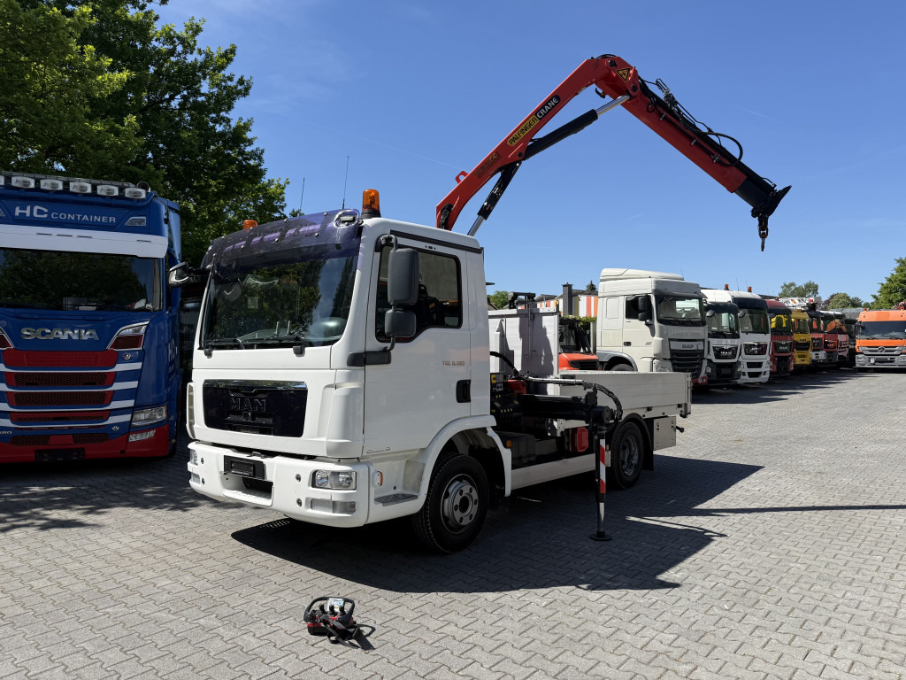 Auto s hydraulickou rukou, Nákladní automobil valníkový/ Plošinový MAN TGL 8.180 Palfinger 6501: obrázek 13