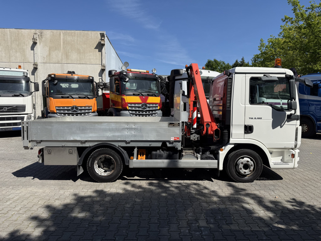 Auto s hydraulickou rukou, Nákladní automobil valníkový/ Plošinový MAN TGL 8.180 Palfinger 6501: obrázek 10
