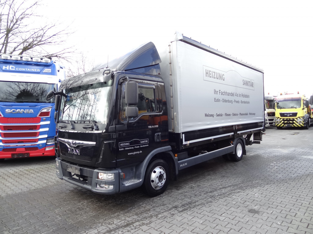 MAN TGL 8.220 BL - Plachtový nákladní auto: obrázek 1 MAN TGL 8.220 BL - Plachtový nákladní auto: obrázek 1