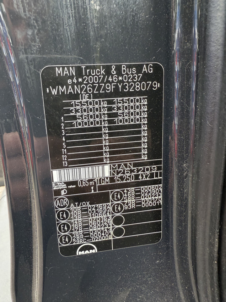 MAN TGM 15.250 Kran Fassi F150 - Auto s hydraulickou rukou, Nákladní automobil valníkový/ Plošinový: obrázek 3 MAN TGM 15.250 Kran Fassi F150 - Auto s hydraulickou rukou, Nákladní automobil valníkový/ Plošinový: obrázek 3