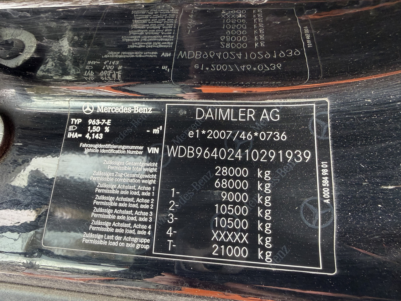 Mercedes-Benz Arocs 2653 6X4 Kran Kesla 2124L - Lesovůz, Auto s hydraulickou rukou: obrázek 5 Mercedes-Benz Arocs 2653 6X4 Kran Kesla 2124L - Lesovůz, Auto s hydraulickou rukou: obrázek 5