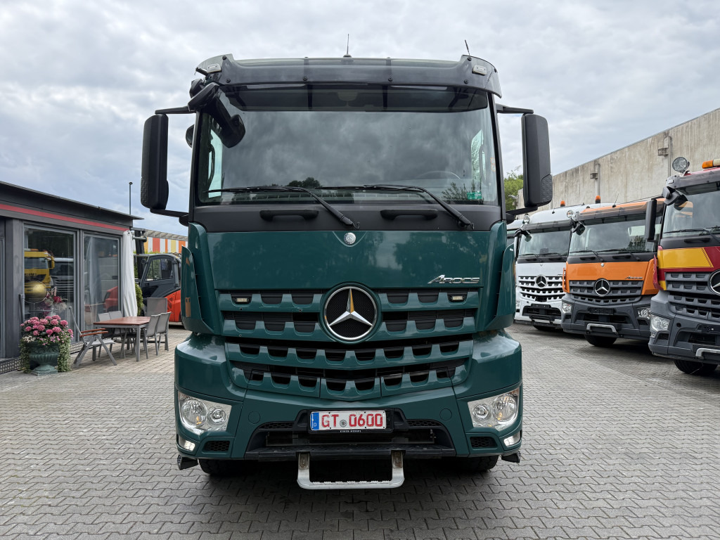 Hákový nosič kontejnerů, Auto s hydraulickou rukou Mercedes-Benz Arocs 3251 8X4 Haken mit Kran HMF 2620 K5: obrázek 10