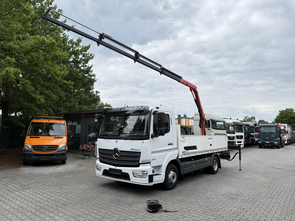 Mercedes-Benz Atego 821 Kran Palfinger PK4200 - Nákladní automobil valníkový/ Plošinový, Auto s hydraulickou rukou: obrázek 1 Mercedes-Benz Atego 821 Kran Palfinger PK4200 - Nákladní automobil valníkový/ Plošinový, Auto s hydraulickou rukou: obrázek 1