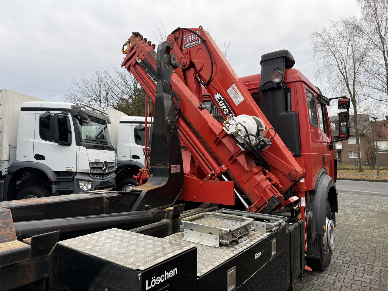 Mercedes-Benz SK 2538 6X4 Haken Kran/ Oldtimer/ Feuerwehr - Auto s hydraulickou rukou, Hákový nosič kontejnerů: obrázek 3 Mercedes-Benz SK 2538 6X4 Haken Kran/ Oldtimer/ Feuerwehr - Auto s hydraulickou rukou, Hákový nosič kontejnerů: obrázek 3
