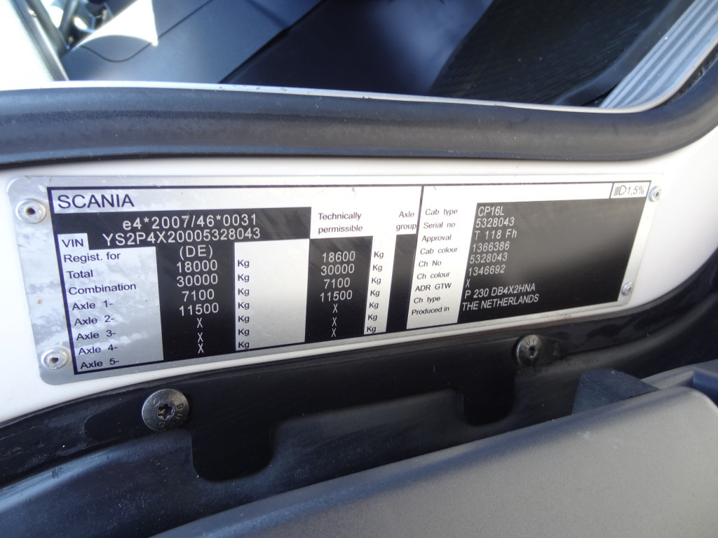 Scania P230 4X2 Kran Atlas 92.2 A2 - Nákladní automobil valníkový/ Plošinový, Auto s hydraulickou rukou: obrázek 4 Scania P230 4X2 Kran Atlas 92.2 A2 - Nákladní automobil valníkový/ Plošinový, Auto s hydraulickou rukou: obrázek 4