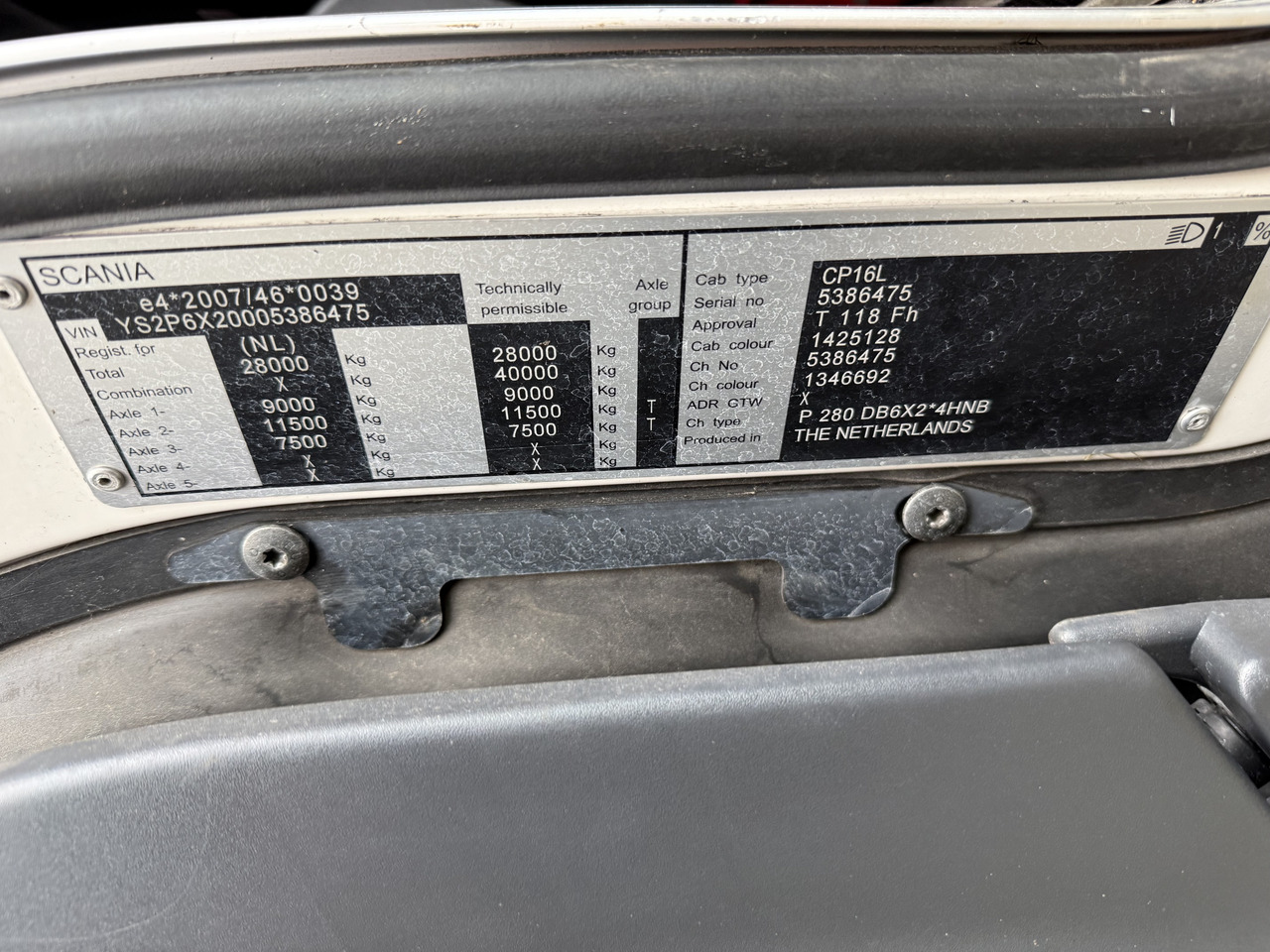 Scania P280 6X2*4 leasing Scania P280 6X2*4: obrázek 6