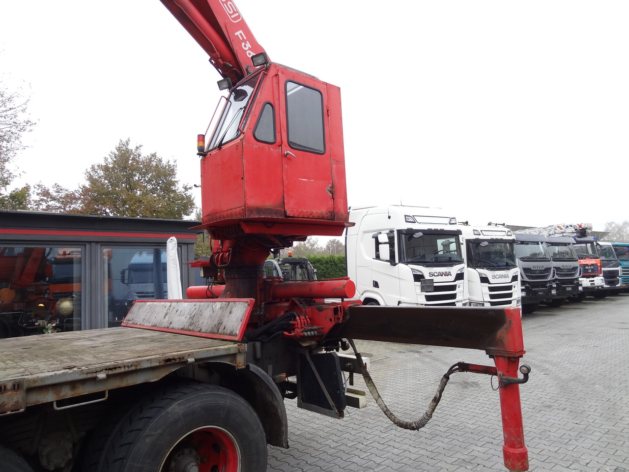 Scania R144 460 6X4 Fassi 360 bis 25 Meter - Nákladní automobil valníkový/ Plošinový, Auto s hydraulickou rukou: obrázek 2 Scania R144 460 6X4 Fassi 360 bis 25 Meter - Nákladní automobil valníkový/ Plošinový, Auto s hydraulickou rukou: obrázek 2