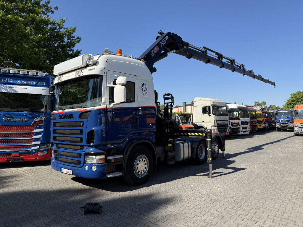 Scania R400 6X2 Kran Hiab 377-8 bis 25 Meter - Auto s hydraulickou rukou, Tahač: obrázek 1 Scania R400 6X2 Kran Hiab 377-8 bis 25 Meter - Auto s hydraulickou rukou, Tahač: obrázek 1