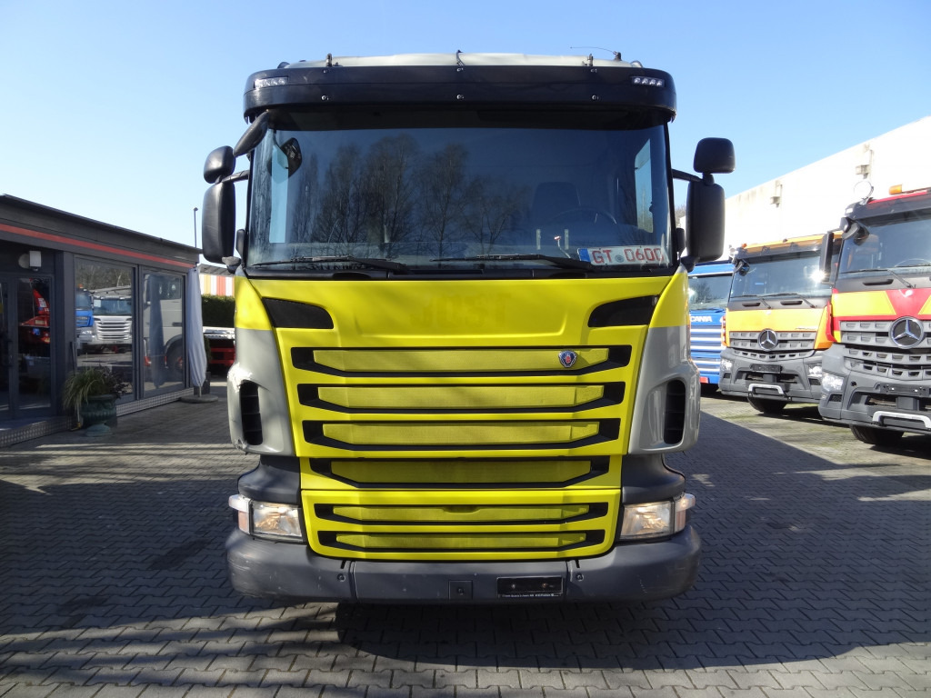 Nákladní automobil valníkový/ Plošinový, Auto s hydraulickou rukou Scania R440 6X2*4 Kran HMF 3000 bis 30 Meter: obrázek 11