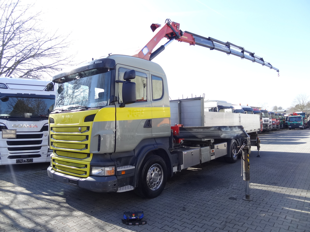 Scania R440 6X2*4 Kran HMF 3000 bis 30 Meter leasing Scania R440 6X2*4 Kran HMF 3000 bis 30 Meter: obrázek 8