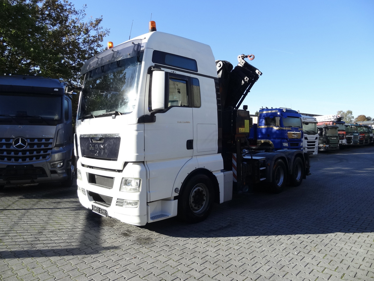 Tahač MAN TGX 33.480 6X4 Kran MKG 381 bis 20 Meter: obrázek 10