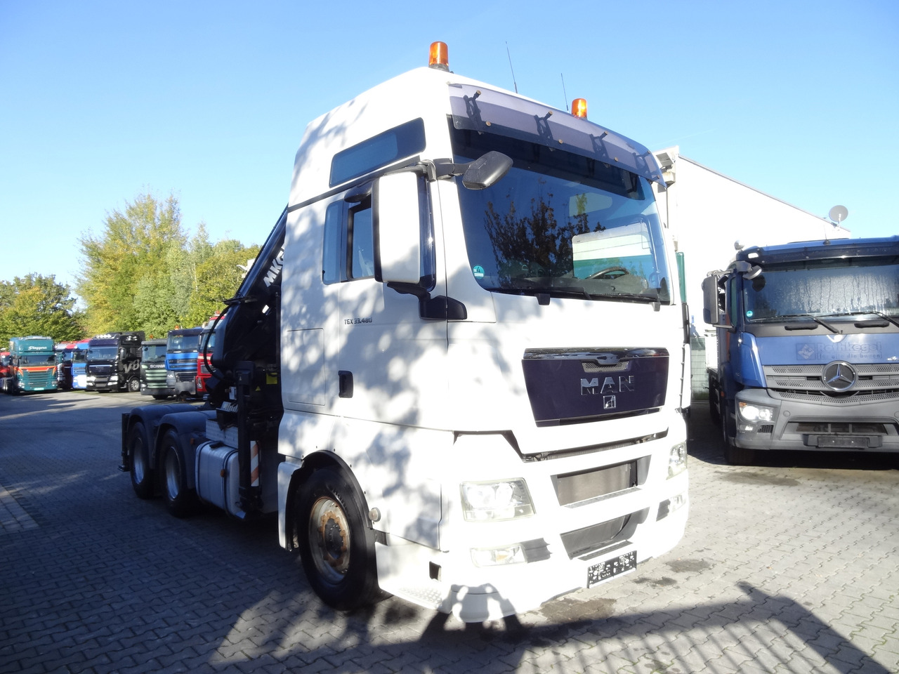 Tahač MAN TGX 33.480 6X4 Kran MKG 381 bis 20 Meter: obrázek 12