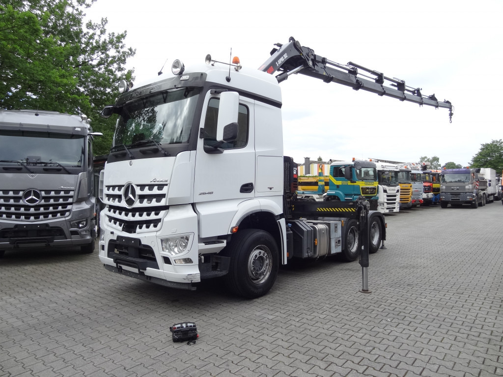 Mercedes-Benz Arocs 2648 LS 6X4 Kran Hiab X-HiPro 302 - Tahač: obrázek 1 Mercedes-Benz Arocs 2648 LS 6X4 Kran Hiab X-HiPro 302 - Tahač: obrázek 1