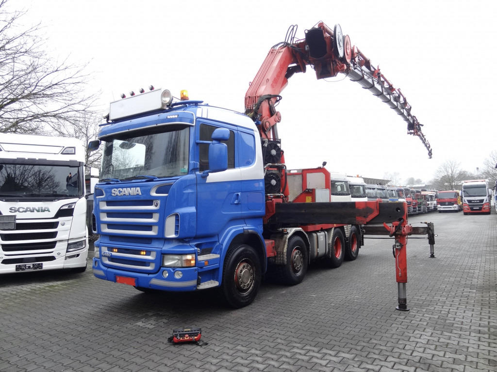 Scania R480 8X4 Kran Effer 1550 bis 40 Meter - Tahač: obrázek 1 Scania R480 8X4 Kran Effer 1550 bis 40 Meter - Tahač: obrázek 1