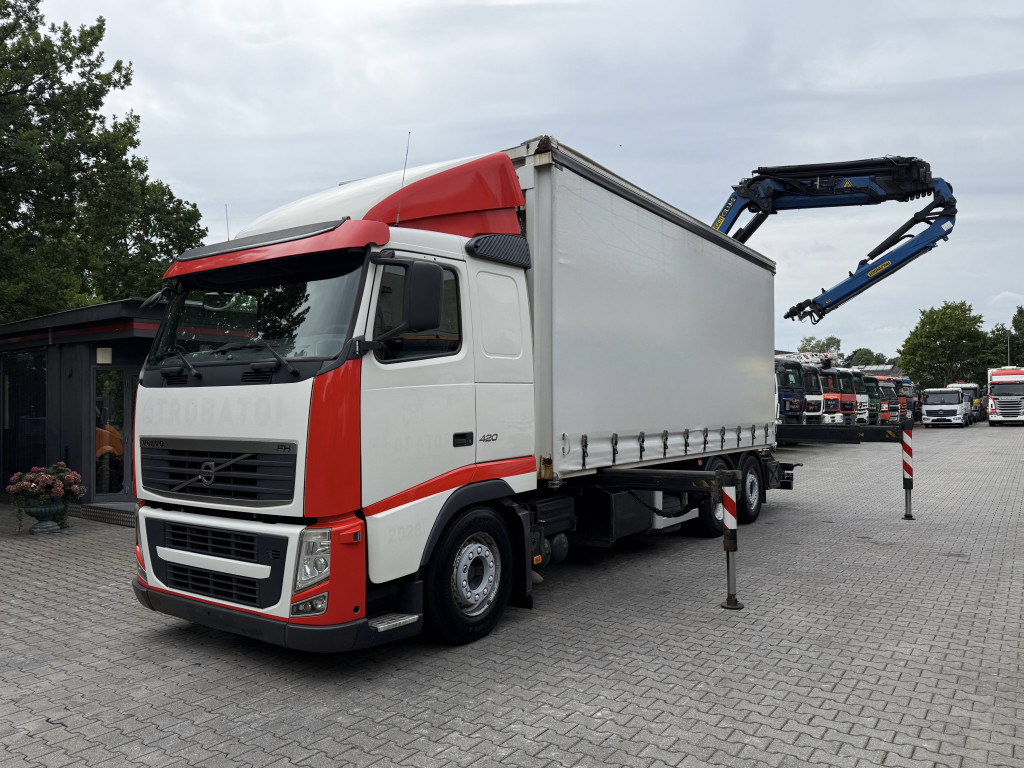 Volvo FH420 6X2*4 Palfinger 29002 bis 27 Meter - Nákladní automobil valníkový/ Plošinový, Auto s hydraulickou rukou: obrázek 1 Volvo FH420 6X2*4 Palfinger 29002 bis 27 Meter - Nákladní automobil valníkový/ Plošinový, Auto s hydraulickou rukou: obrázek 1
