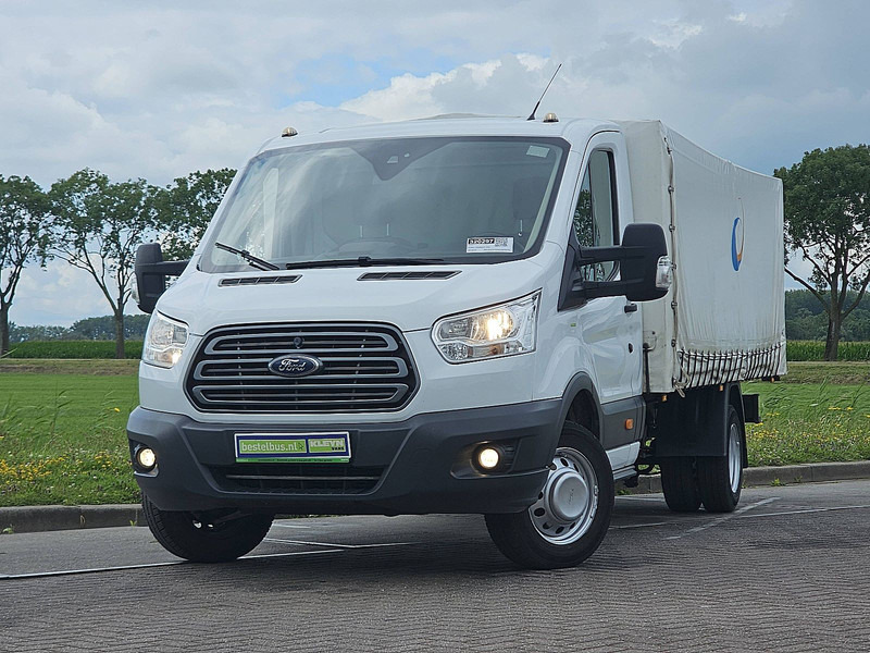 Ford Transit 350 XL 170 pk ac EURO6 - Plachtová dodávka: obrázek 1 Ford Transit 350 XL 170 pk ac EURO6 - Plachtová dodávka: obrázek 1