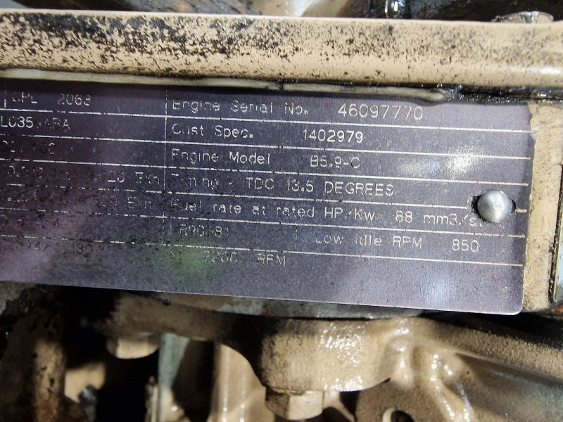 Cummins B5.9-C Engine (Plant) - Motor pro Stavební technika: obrázek 3 Cummins B5.9-C Engine (Plant) - Motor pro Stavební technika: obrázek 3