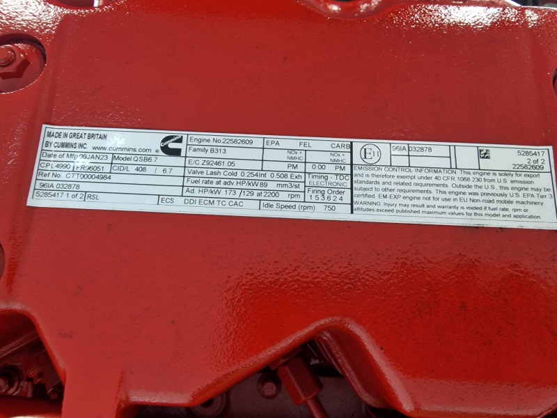 Cummins QSB6.7 CPL4990 New Engine (Plant) - Motor pro Stavební technika: obrázek 3 Cummins QSB6.7 CPL4990 New Engine (Plant) - Motor pro Stavební technika: obrázek 3