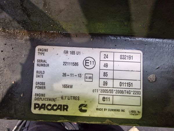 DAF GR165U1 Engine (Truck) - Motor pro Nákladní auto: obrázek 2 DAF GR165U1 Engine (Truck) - Motor pro Nákladní auto: obrázek 2