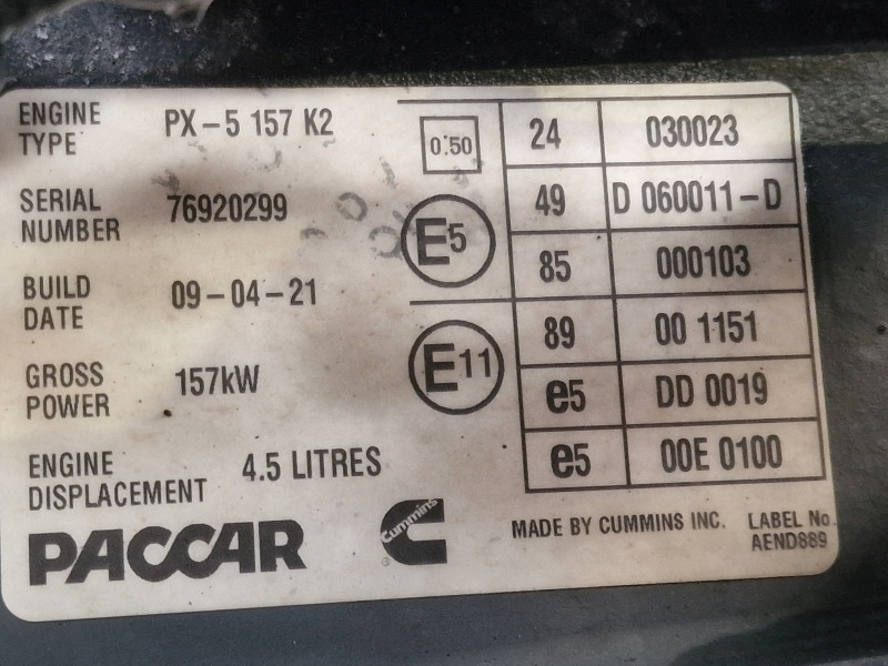 DAF PX-5 157 K2 Engine (Truck) - Motor pro Nákladní auto: obrázek 2 DAF PX-5 157 K2 Engine (Truck) - Motor pro Nákladní auto: obrázek 2