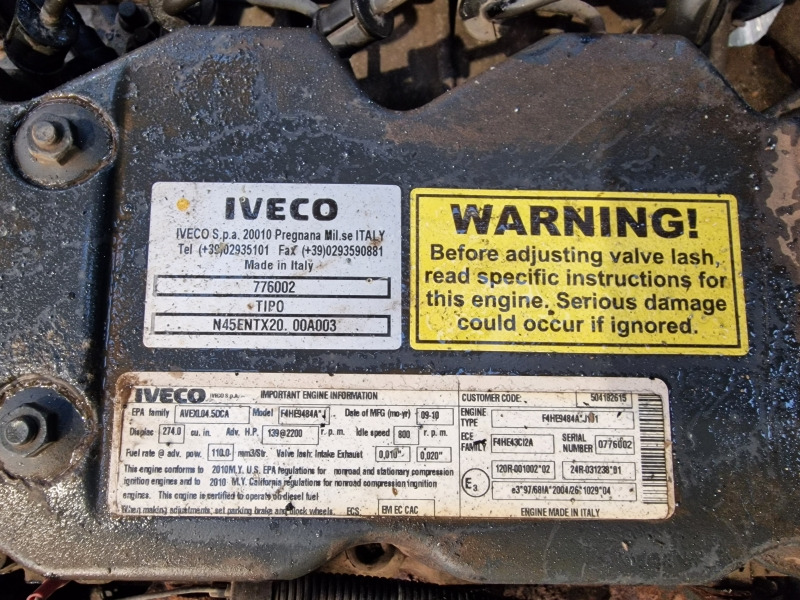 Iveco/Cummins F4HE9484A*J N45ENTX20 Engine (Industrial) - Motor pro Průmyslová technika: obrázek 2 Iveco/Cummins F4HE9484A*J N45ENTX20 Engine (Industrial) - Motor pro Průmyslová technika: obrázek 2