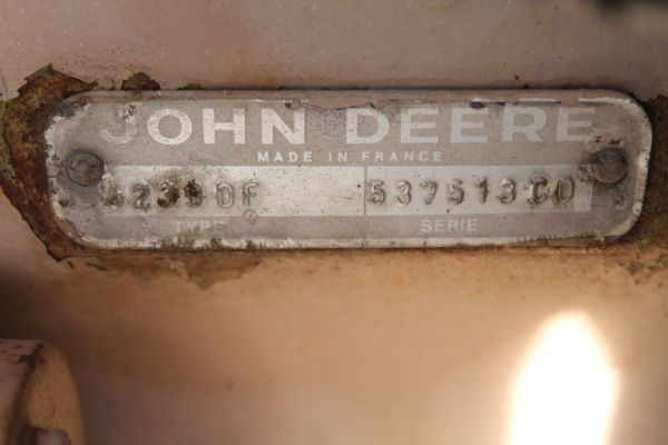John Deere 4230 DF - Motor pro Průmyslová technika: obrázek 3 John Deere 4230 DF - Motor pro Průmyslová technika: obrázek 3