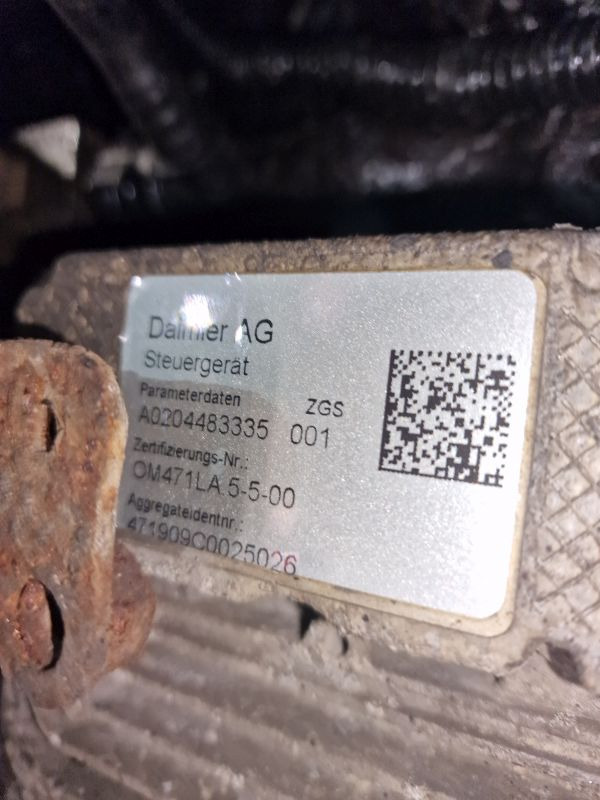 Mercedes Benz OM471LA.5-5-00 Engine (Truck) - Motor pro Nákladní auto: obrázek 2 Mercedes Benz OM471LA.5-5-00 Engine (Truck) - Motor pro Nákladní auto: obrázek 2