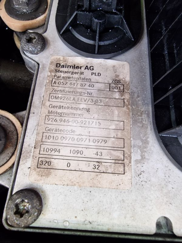Mercedes Benz OM926LA.EEV/3-03 Econic Spec Engine (Truck) - Motor pro Nákladní auto: obrázek 2 Mercedes Benz OM926LA.EEV/3-03 Econic Spec Engine (Truck) - Motor pro Nákladní auto: obrázek 2