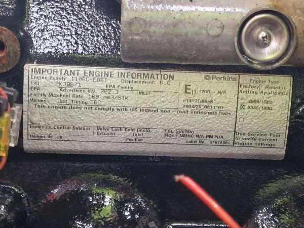 Perkins 1106C-E66T (CAT C6.6 PK)Engine (Industrial) - Motor pro Průmyslová technika: obrázek 3 Perkins 1106C-E66T (CAT C6.6 PK)Engine (Industrial) - Motor pro Průmyslová technika: obrázek 3
